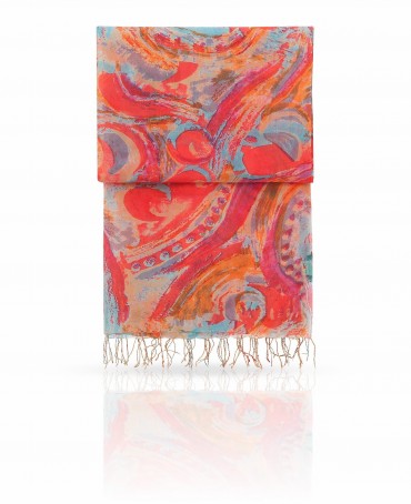 Палантин Женский S-TRIBAL/RED